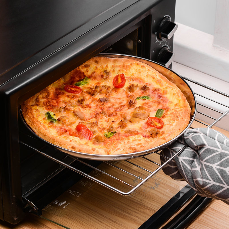 Velaze Stainless Steel Pizza Pan Wayfair